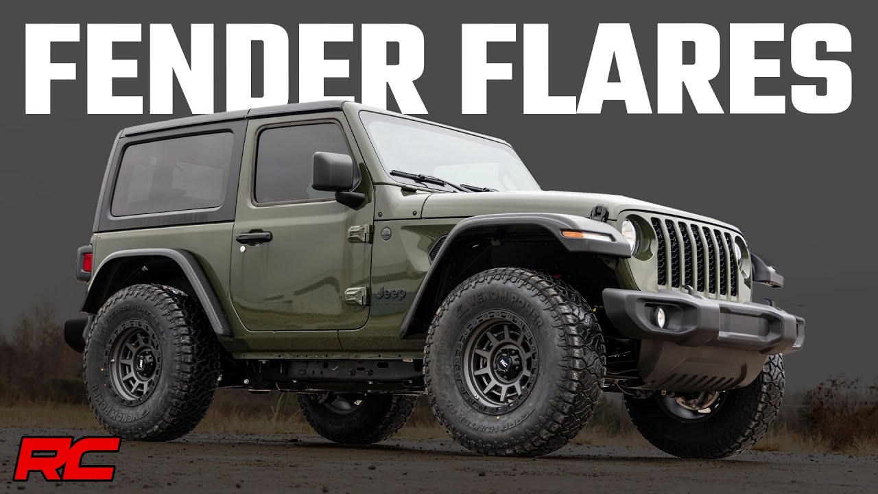 WF1 Fender Flares | Jeep Wrangler JL (18-25)/Wrangler Unlimited (18-25)