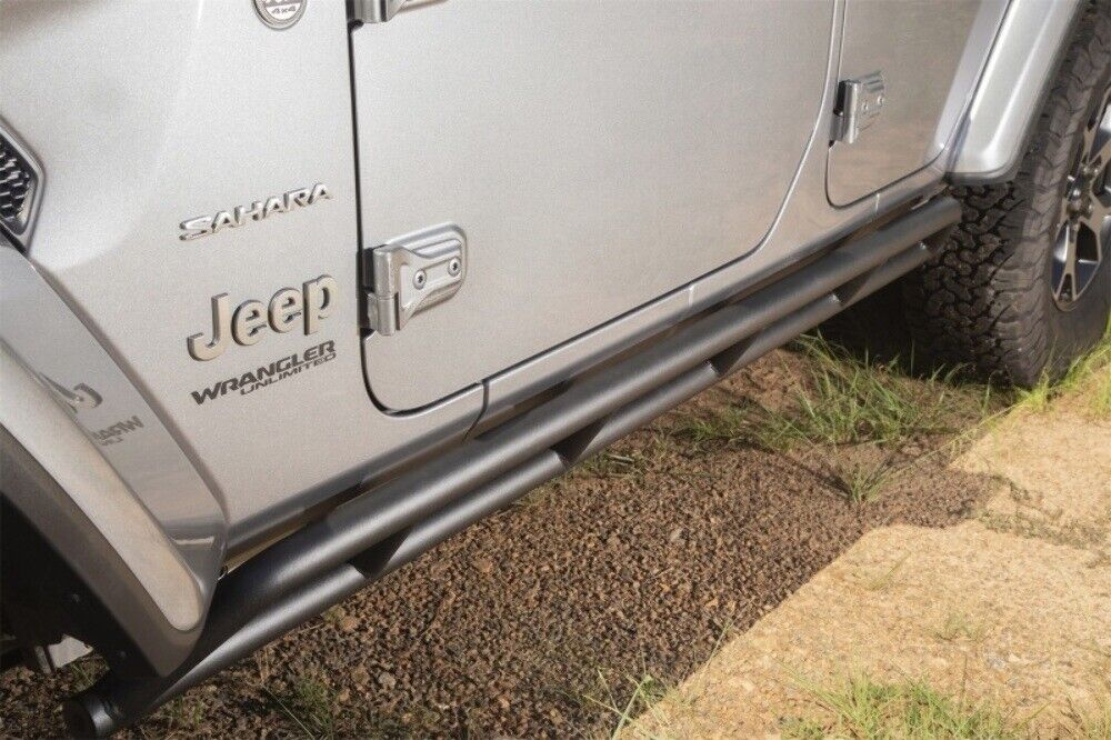 RRC Rocker Guard Kit Jeep Wrangler Unlimited,4 Door 18-24 BY Rugged Ridge