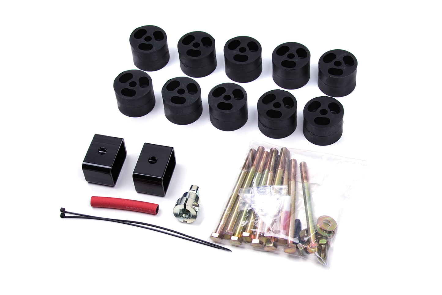 2 Inch Body Lift Jeep Wrangler JK 07-18 by Zone Offroad