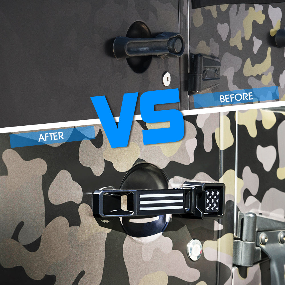 Jeep JK Aluminum Door Handle Set | Freedom Series