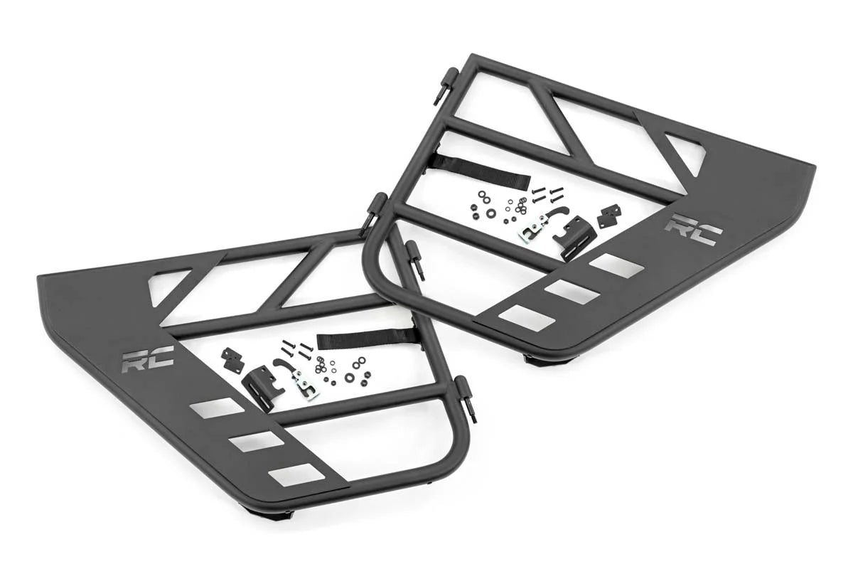Tubular Doors Jeep Gladiator JT, Wrangler JL 4WD 18-25 by Rough Country
