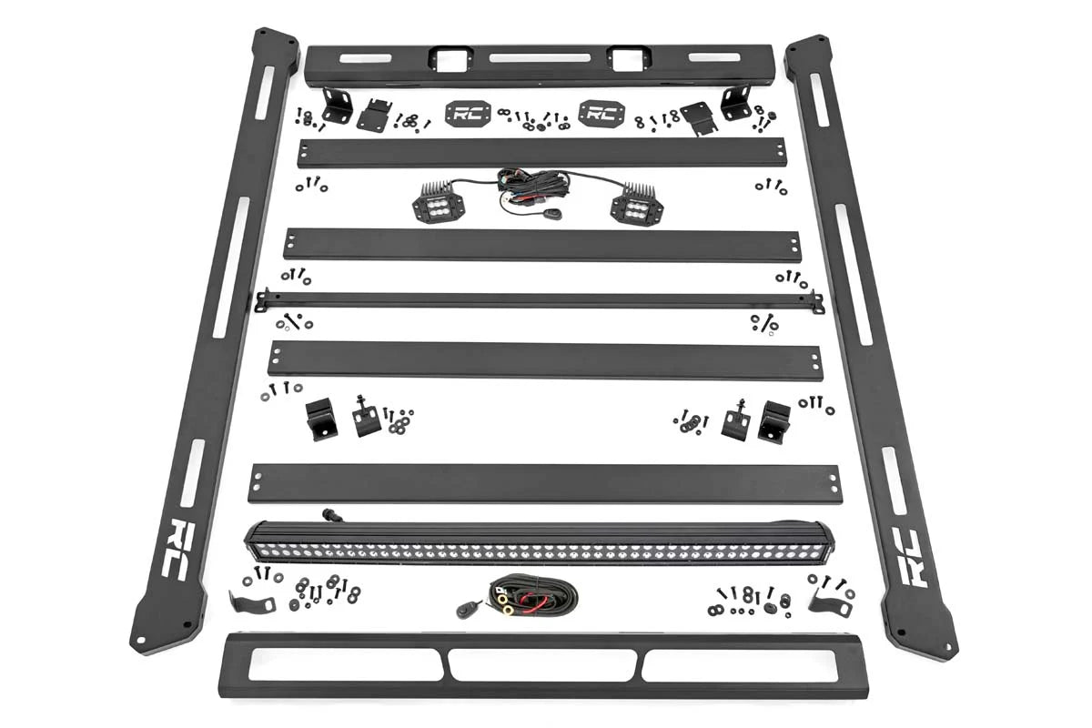 Roof Rack Jeep Wrangler JL 21-24 Wrangler Unlimited 4WD 18-25 2 or 4 Door by Rough Country
