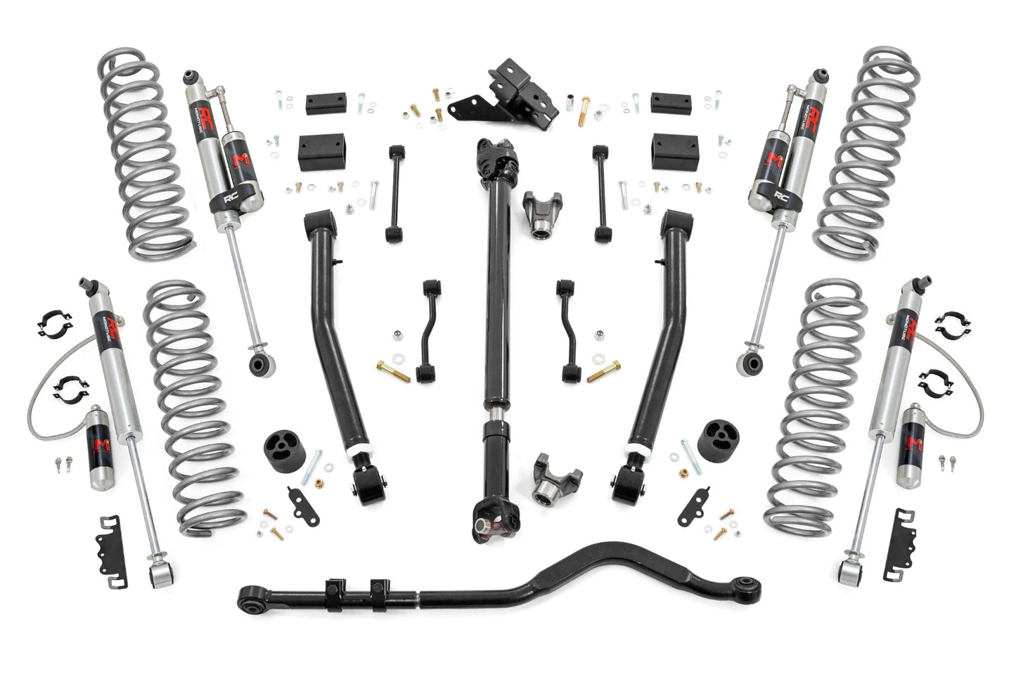 3.5 Inch Lift Kit 4-Door Jeep Wrangler JL Unlimited 4WD 24-25 by Rough Country