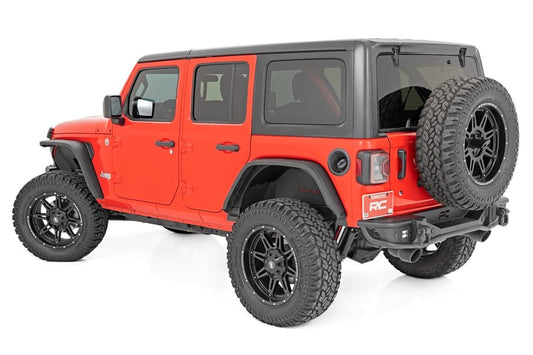 High Clearance LED Flat Fender Flare Kit | UV Treated | | Jeep Wrangler JL (18-24)