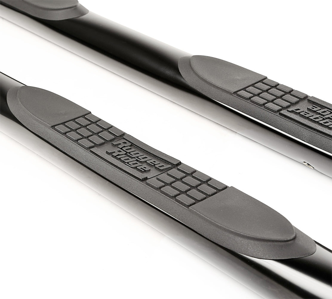 Side Tube Step Fits Wrangler JK 2 Door 07-18 by Rugged Ridge