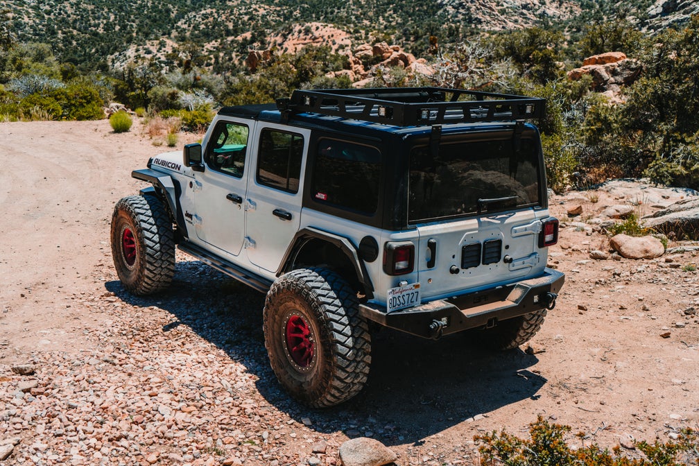 Durable Rock Crawler Side Steps for 2018-2024 Jeep Wrangler JL 4-Door