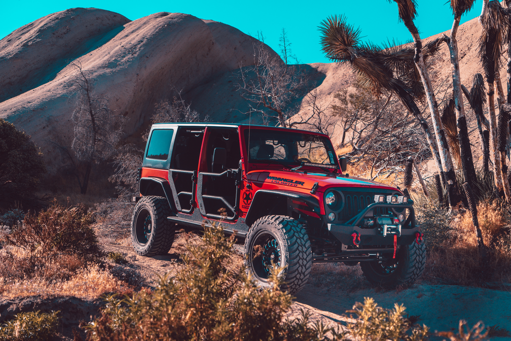 2007-2018 JEEP WRANGLER JK TUBE DOORS FRONT, PAIR