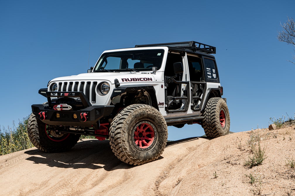 Heavy-Duty Steel Front Tube Doors for 2018-2024 Jeep Wrangler JL Gladiator JT