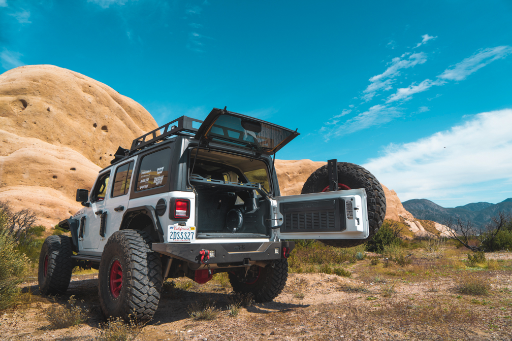 Jeep Wrangler JK JL Interior Cargo Rack - Heavy Duty Storage Solution