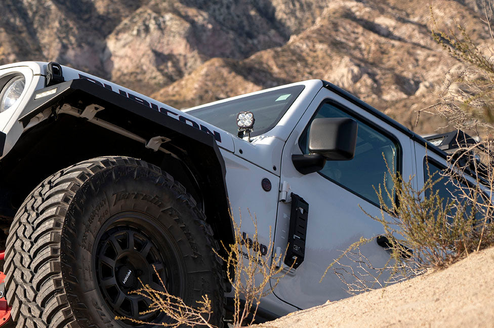 Rugged Steel Hinge Steps for Jeep Wrangler JK/JL & Gladiator JT - Easy Install