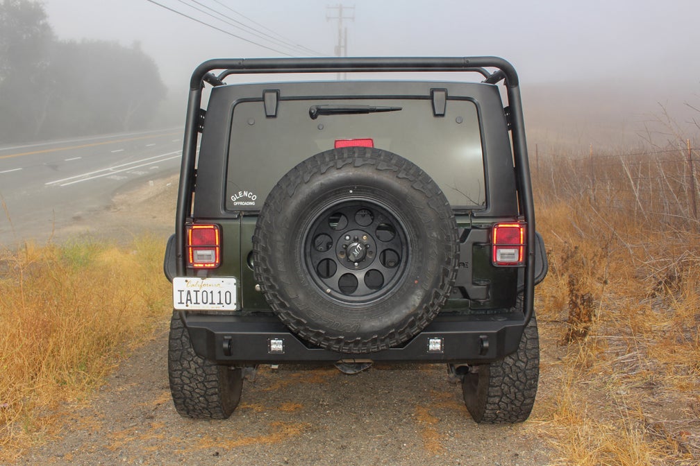 Heavy Duty Steel Roof Rack for 2007-2018 Jeep Wrangler JK 4-Door