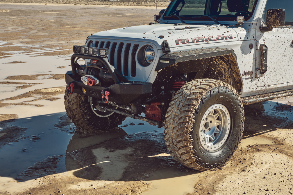 Rugged Body Armor 4x4 Jeep JL Gladiator JT Heavy-Duty Front Fender Liners Kit