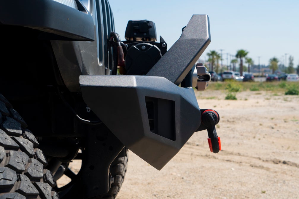 Orion Mid-Width Front Bumper: Enhanced Off-Road Protection for Jeep Wrangler & Gladiator