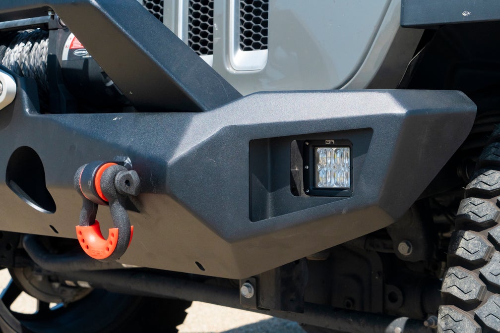 Orion Mid-Width Front Bumper: Enhanced Off-Road Protection for Jeep Wrangler & Gladiator