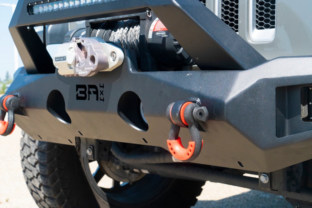 Orion Mid-Width Front Bumper: Enhanced Off-Road Protection for Jeep Wrangler & Gladiator