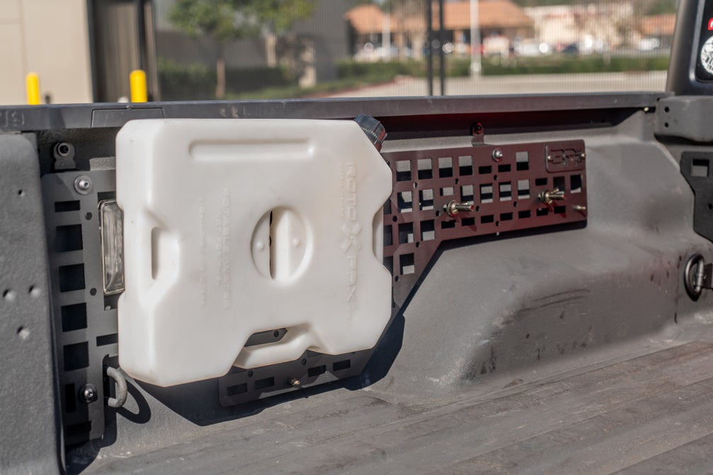 Tough Jeep Gladiator JT Truck Bed Side MOLLE Panel Storage System