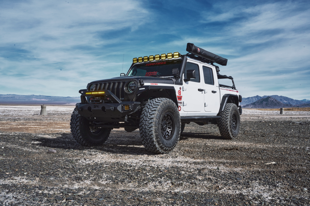 Orion Mid-Width Front Bumper: Enhanced Off-Road Protection for Jeep Wrangler & Gladiator