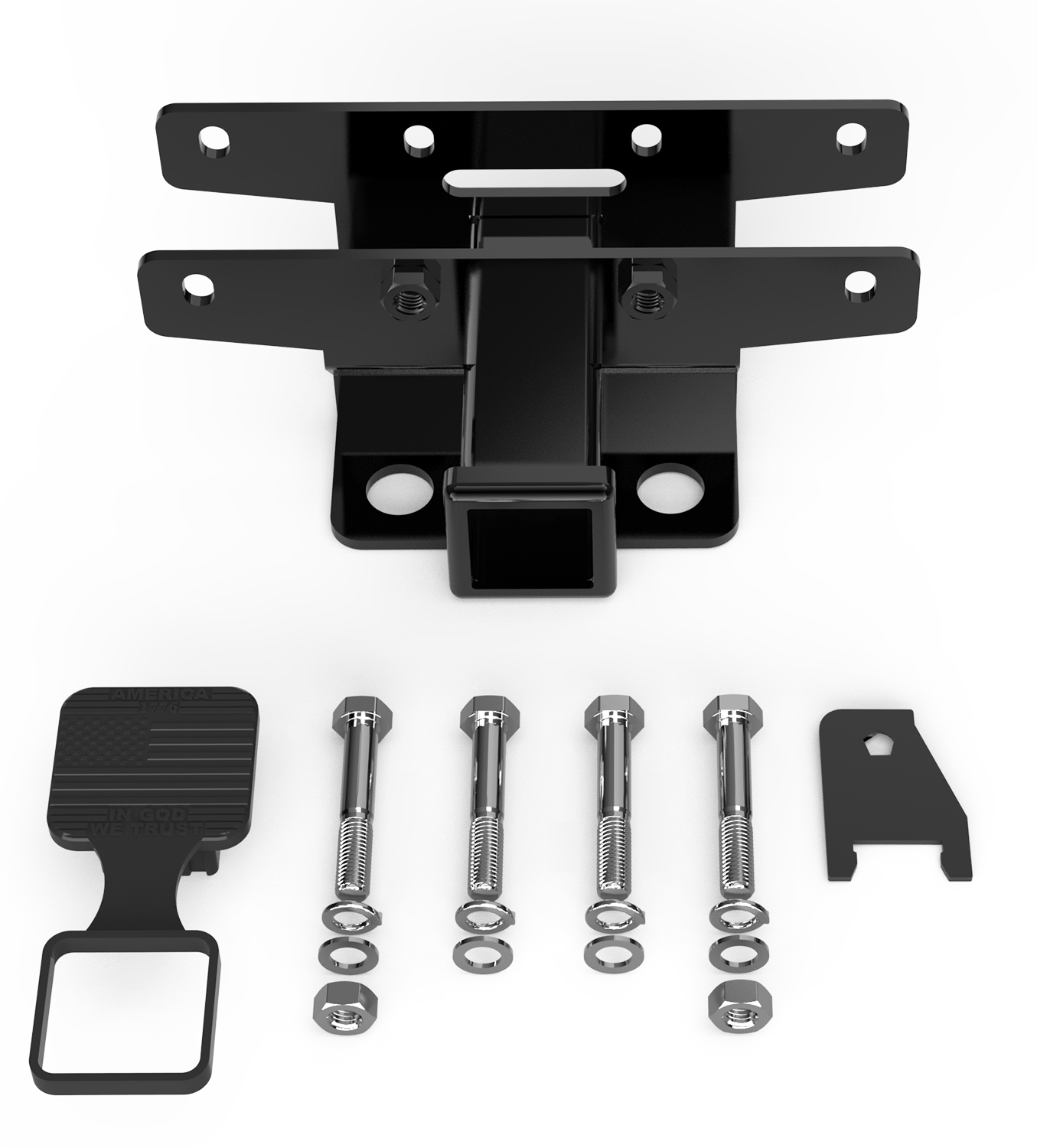 2 Inch Rear Receiver Tow Hitch for Jeep JK JL