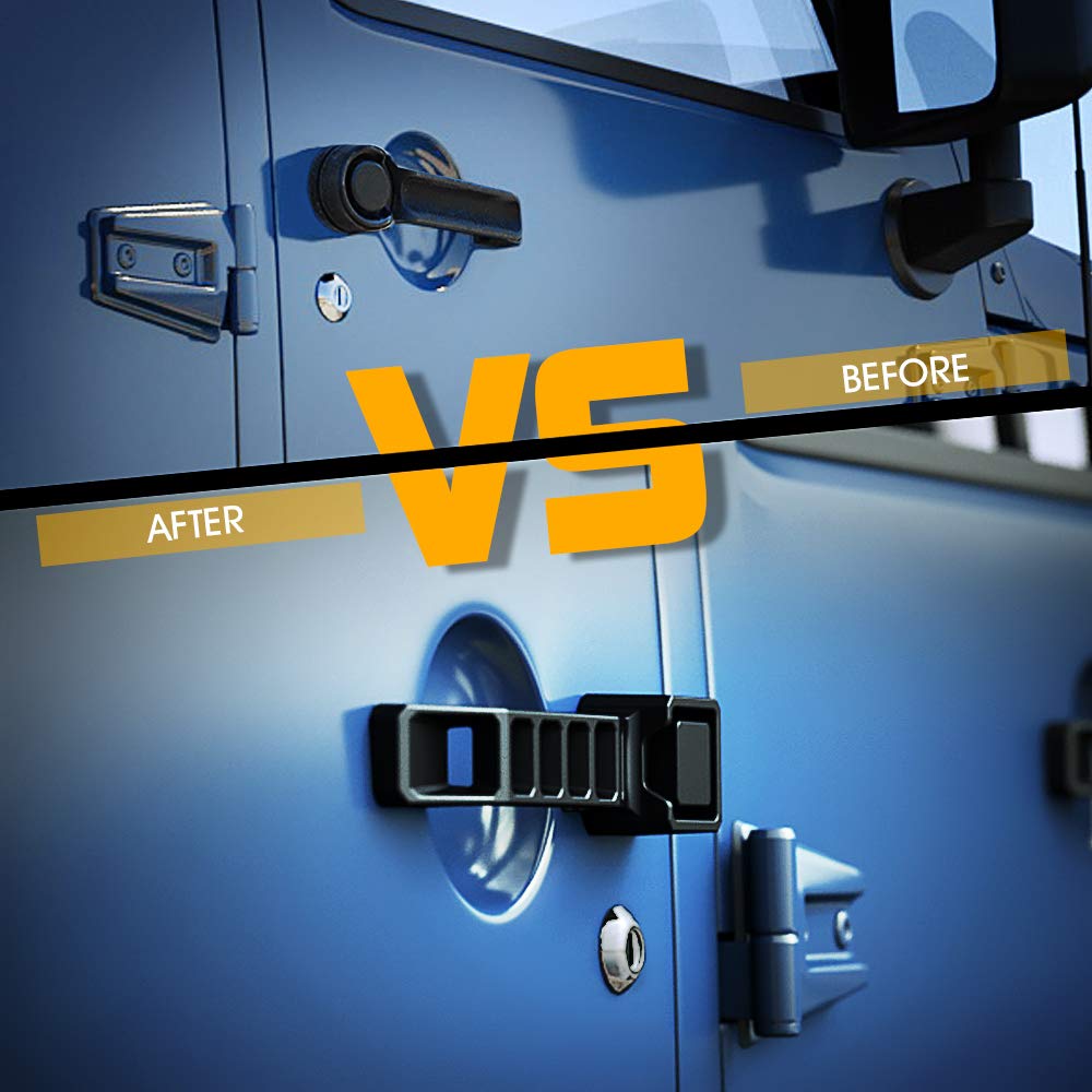 Jeep Wrangler JK Aluminum Door Handle | Storm Series