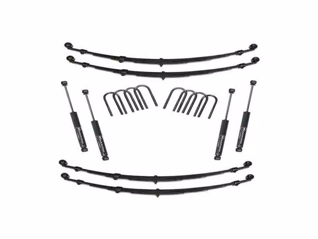 2.5" Lift Kit W/Shadow Shocks Jeep CJ5, CJ7 , CJ8 Scrambler 82-86 by Superlift