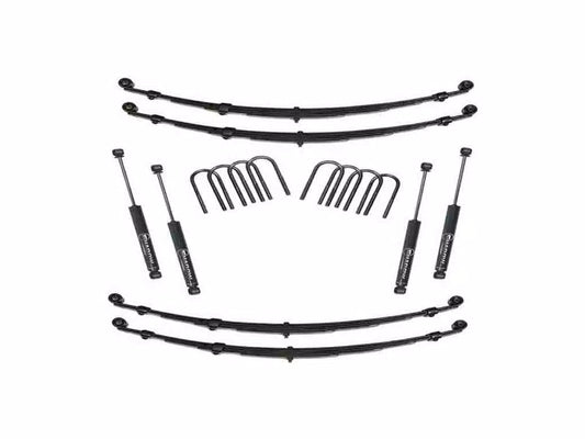 2.5" Lift Kit W/Shadow Shocks Jeep CJ5, CJ7 , CJ8 Scrambler 82-86 by Superlift