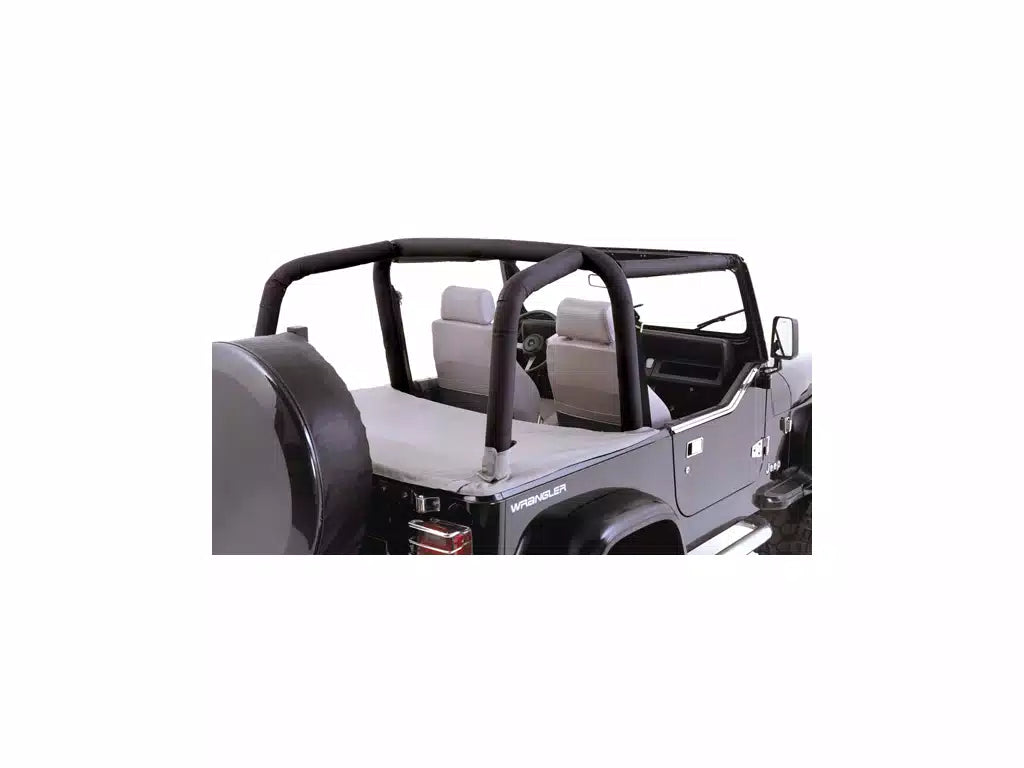 Roll Bar Cover Kit Black Denim Wrangler 97-02  by Rugged Ridge
