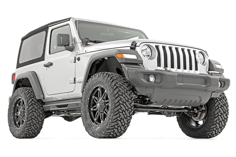 3.5 Inch Lift Kit | 2-Door | Jeep Wrangler JL 4WD (2024-2025)
