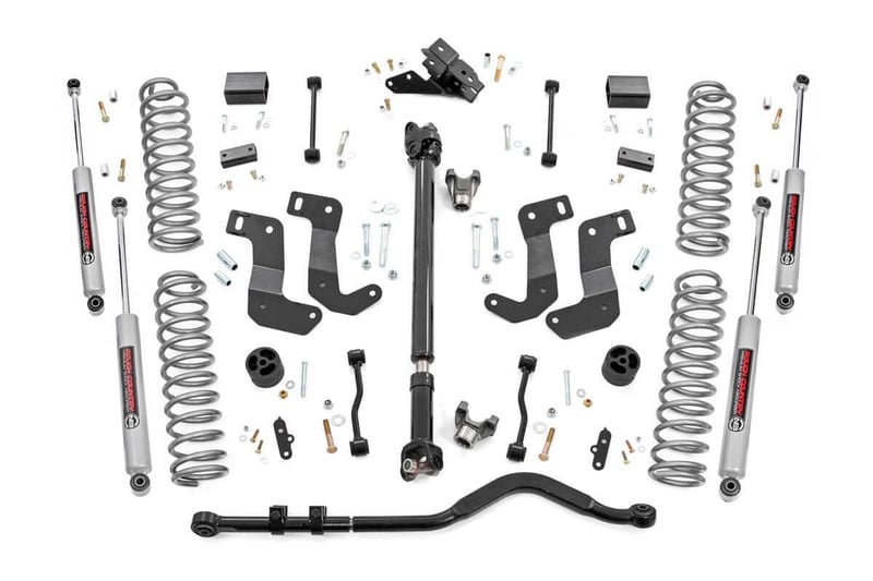 3.5 Inch Lift Kit | 2-Door | Jeep Wrangler JL 4WD (2024-2025)