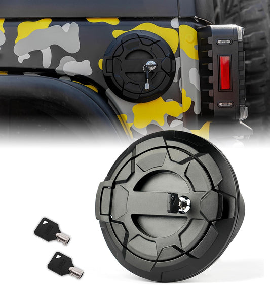 Jeep Wrangler JK Gas Cap Cover | Bedrock Series