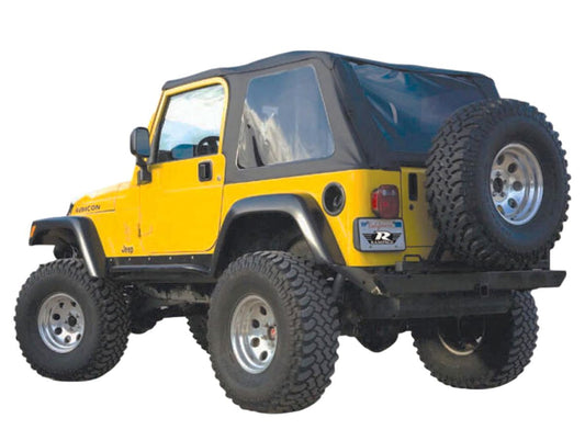 Rampage Jeep Wrangler Frameless Trail Soft Top - Premium Sailcloth, Easy Install
