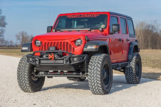 Front Winch Bumper | Tubular | Skid Plate | Jeep Gladiator JT/Wrangler JK & JL/Wrangler Unlimited