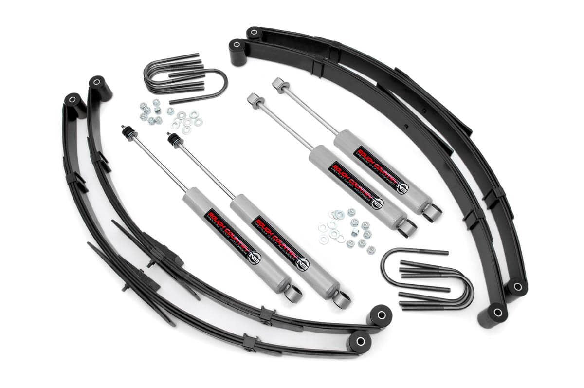 2.5 Inch Lift Kit Jeep Wrangler YJ 4WD (1987-1995) by Rough Country