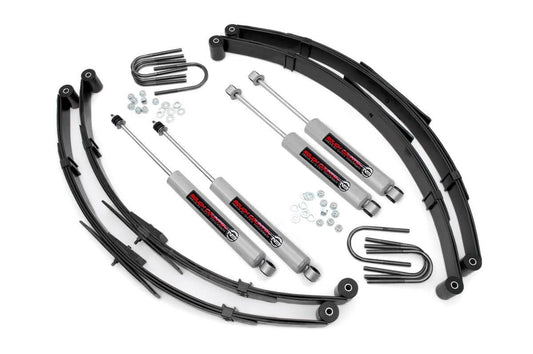 2.5 Inch Lift Kit Jeep Wrangler YJ 4WD (1987-1995) by Rough Country