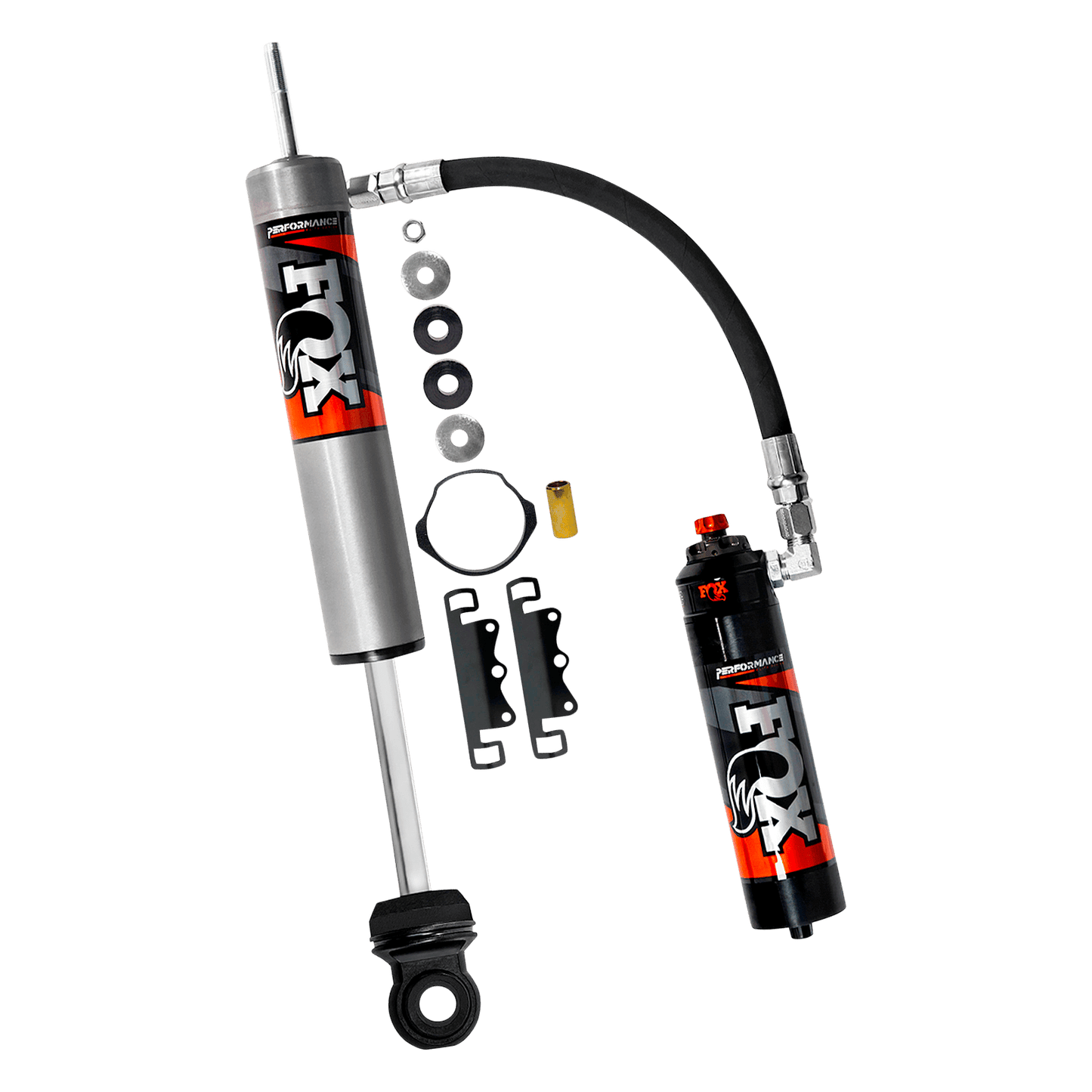 FOX 2.5 Reservoir Front Shocks Adjustable | Performance Elite | 4-6 Inch Lift | Ford F250/F350 Superduty (17-26)