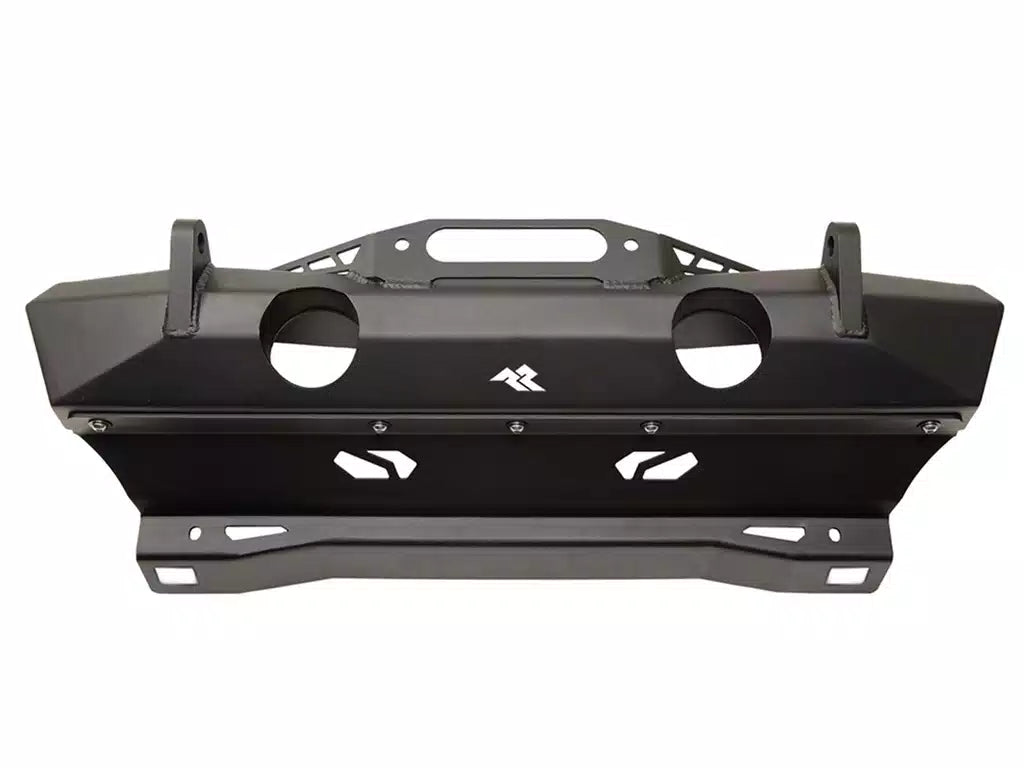 Stubby Front Bumper No Skid Jeep Wrangler, Gladiator 07-24 by Rugged Ridge