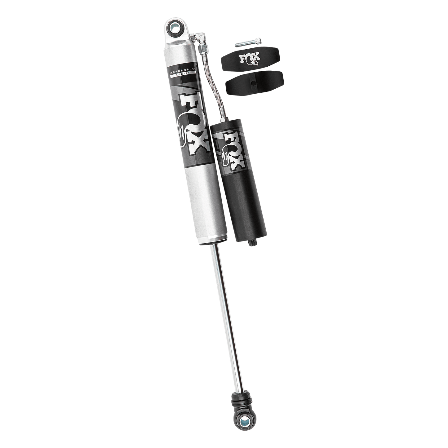 FOX 2.0 Remote Reservoir Rear Shock | 0-1 Inch Lift | Performance Series | Chevrolet Silverado and GMC Sierra 2500HD (20-25)