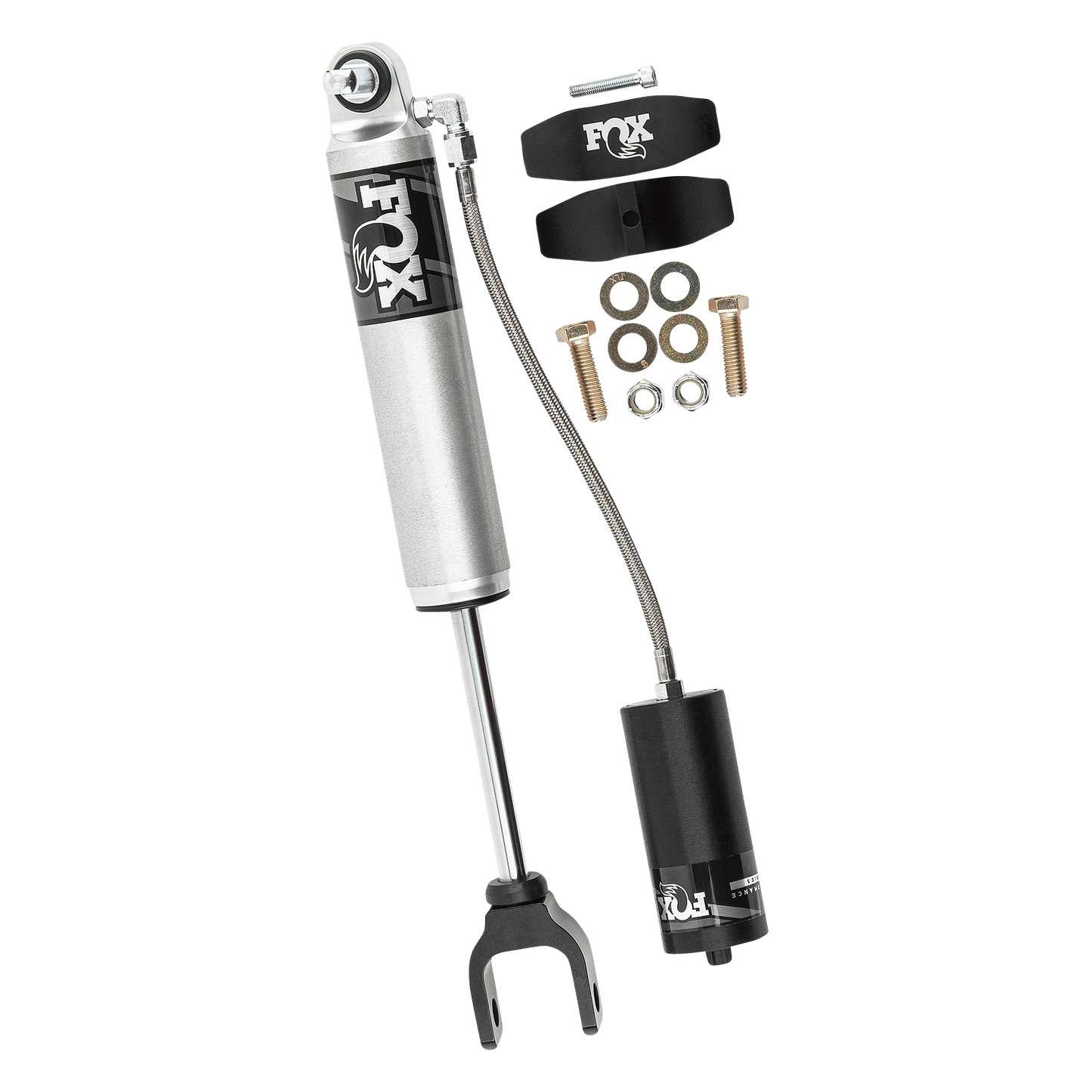 FOX 2.0 Remote Reservoir Front Shock | 1.5-2.5 Inch Lift | Performance Series | Chevrolet Silverado and GMC Sierra 2500HD (20-26) w/UCA