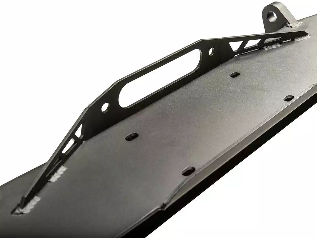 Stubby Front Bumper No Skid Jeep Wrangler, Gladiator 07-24 by Rugged Ridge