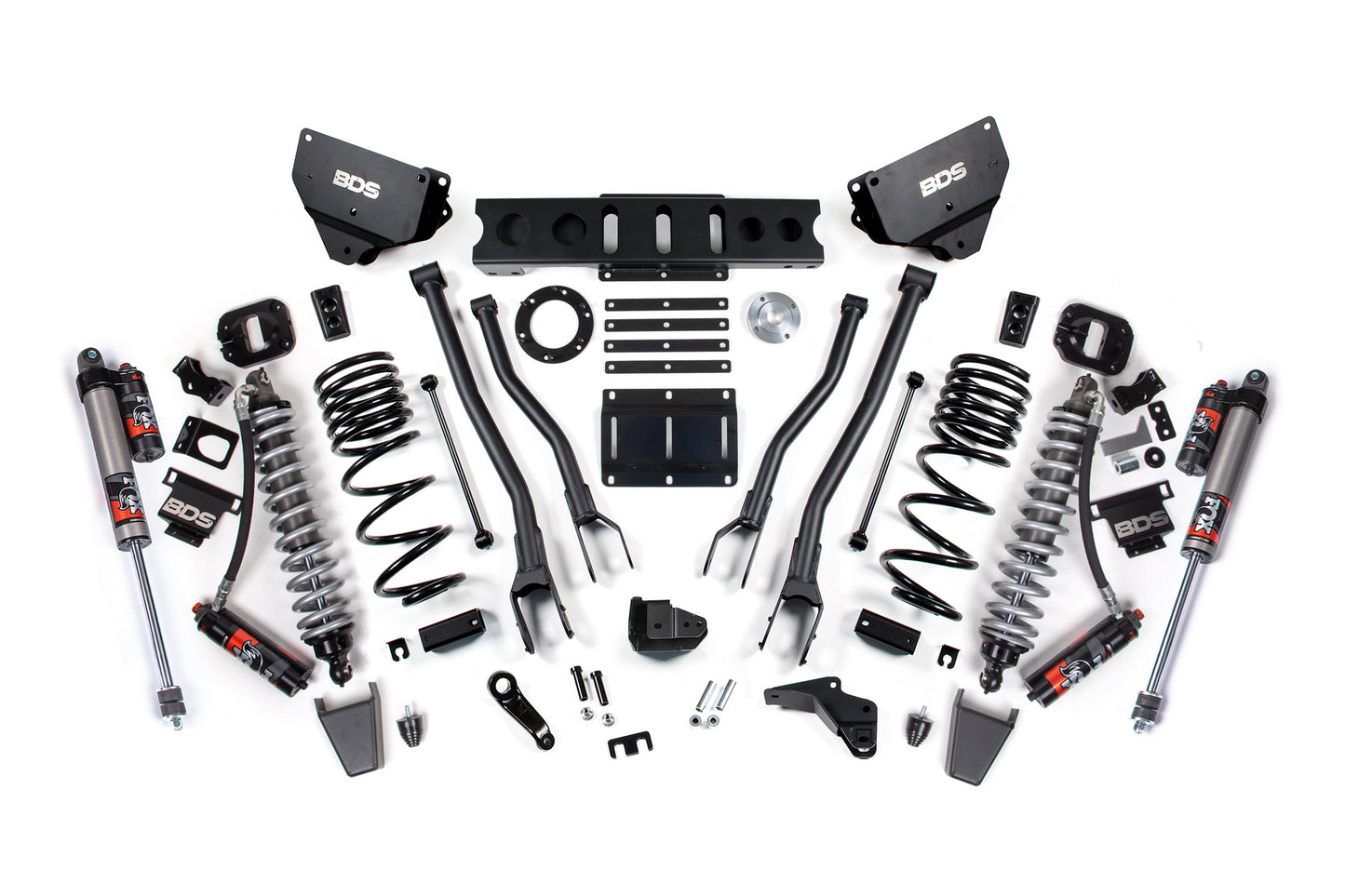 4 Inch Lift Kit w/ 4-Link | FOX 2.5 Coil-Over Conversion - Performance Elite | Ram 2500 (14-18) 4WD | Diesel