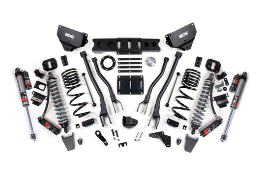 4 Inch Lift Kit w/ 4-Link | FOX 2.5 Coil-Over Conversion - Performance Elite | Ram 2500 (14-18) 4WD | Diesel