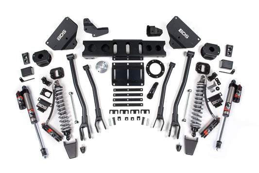 6 Inch Lift Kit w/ 4-Link | FOX 2.5 Coil-Over Conversion - Performance Elite | Ram 2500 (14-18) 4WD | Diesel