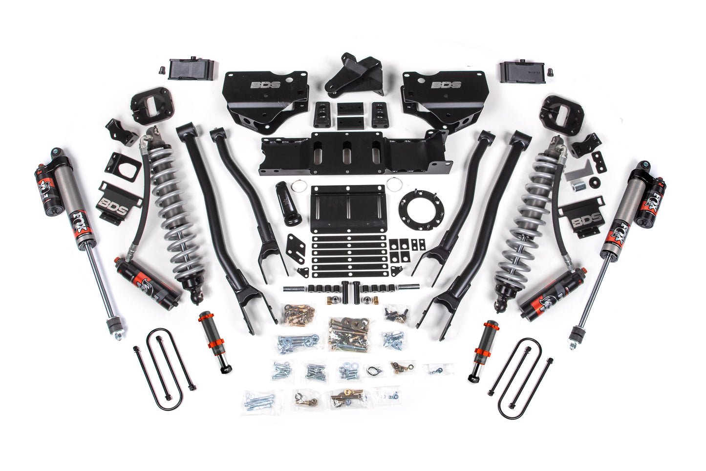 4 Inch Lift Kit w/ 4-Link | FOX 2.5 Coil-Over Conversion - Performance Elite | Ram 3500 (19-24) 4WD | Diesel