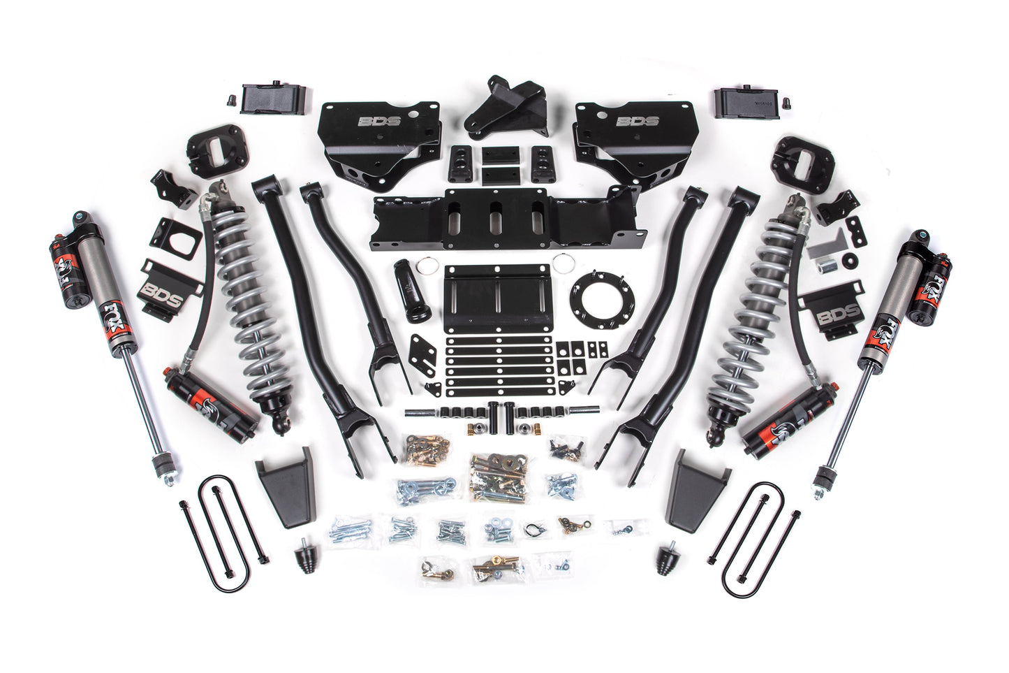 4 Inch Lift Kit w/ 4-Link | FOX 2.5 Coil-Over Conversion - Performance Elite | Ram 3500 (19-24) 4WD | Diesel