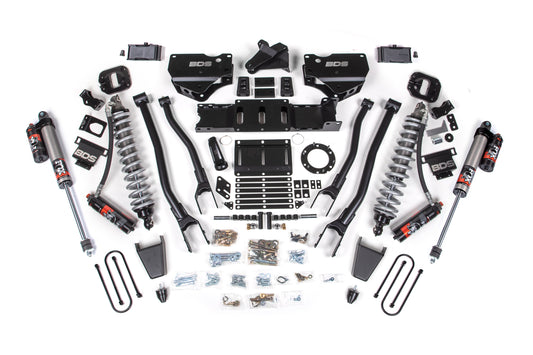 4 Inch Lift Kit w/ 4-Link | FOX 2.5 Coil-Over Conversion - Performance Elite | Ram 3500 (19-24) 4WD | Diesel