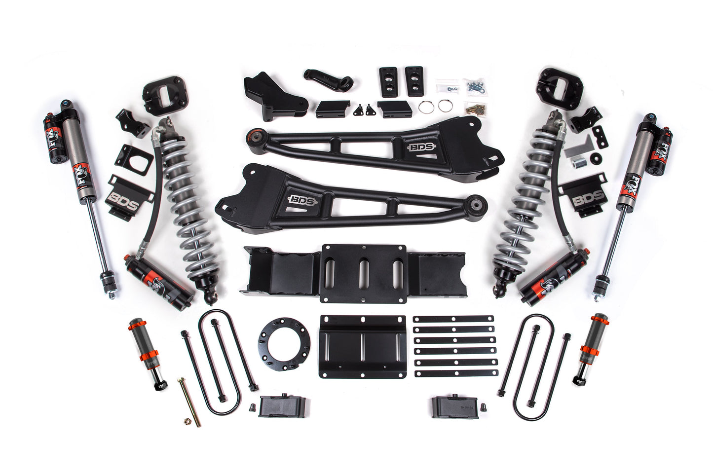 4 Inch Lift Kit w/ Radius Arm | FOX 2.5 Coil-Over Conversion - Performance Elite | Ram 3500 (19-24) 4WD | Diesel