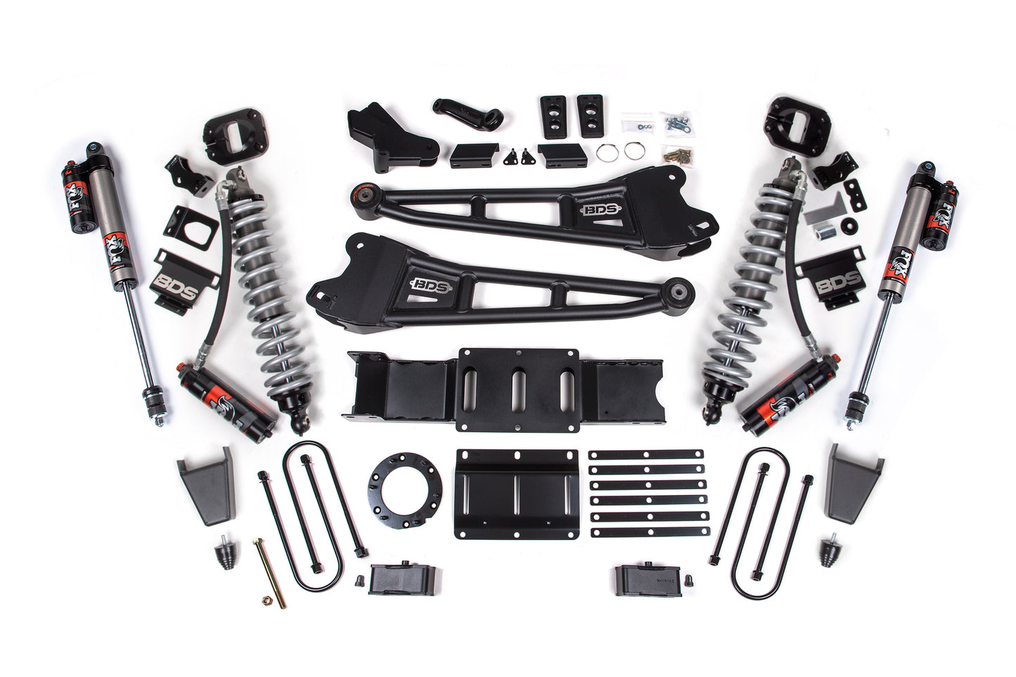 4 Inch Lift Kit w/ Radius Arm | FOX 2.5 Coil-Over Conversion - Performance Elite | Ram 3500 (19-24) 4WD | Diesel