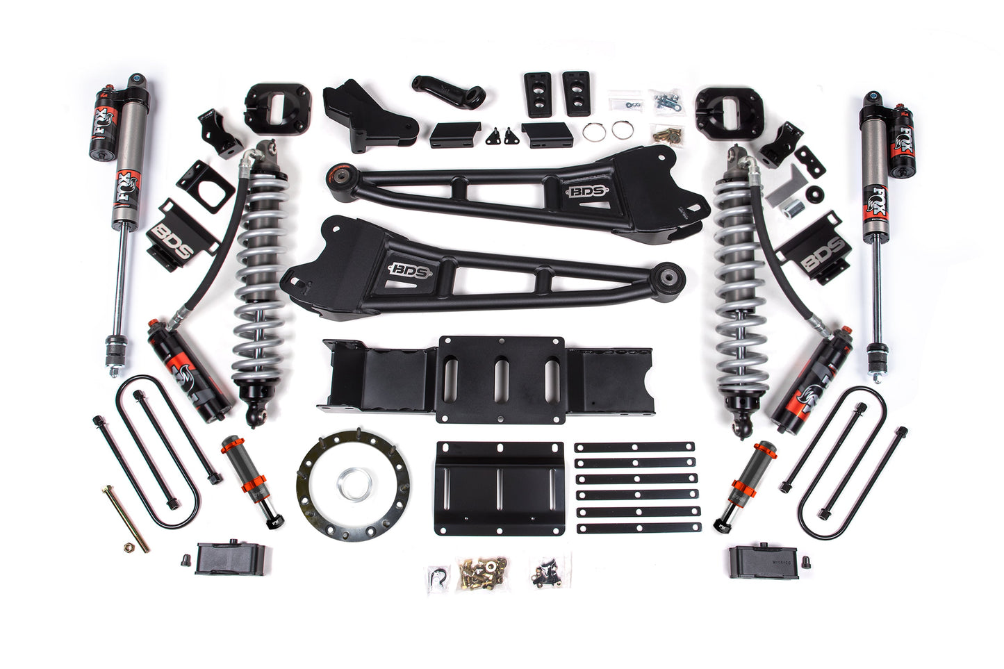 4 Inch Lift Kit w/ Radius Arm | FOX 2.5 Coil-Over Conversion - Performance Elite | Ram 3500 (19-24) 4WD | Diesel
