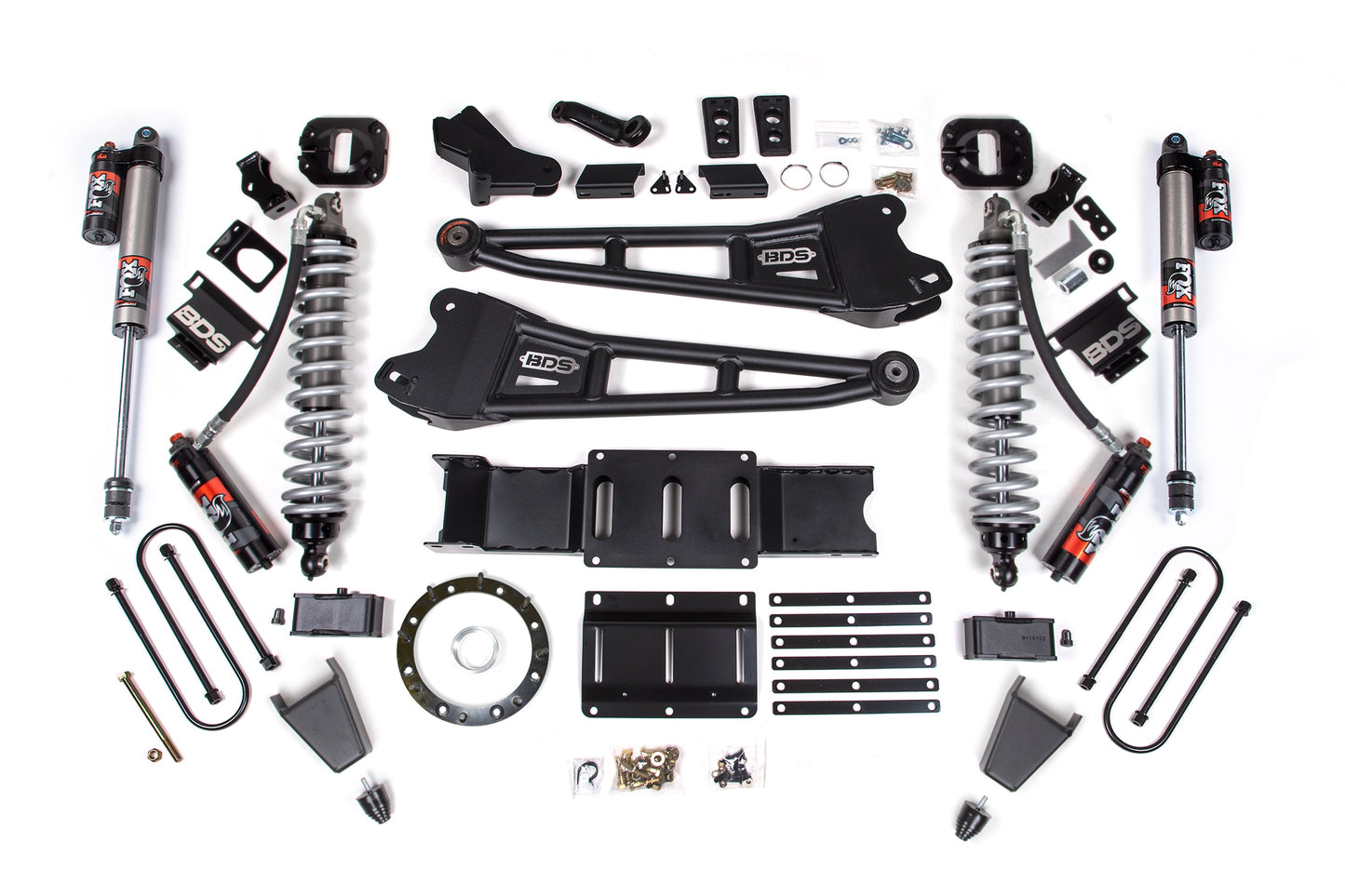 4 Inch Lift Kit w/ Radius Arm | FOX 2.5 Coil-Over Conversion - Performance Elite | Ram 3500 (19-24) 4WD | Diesel