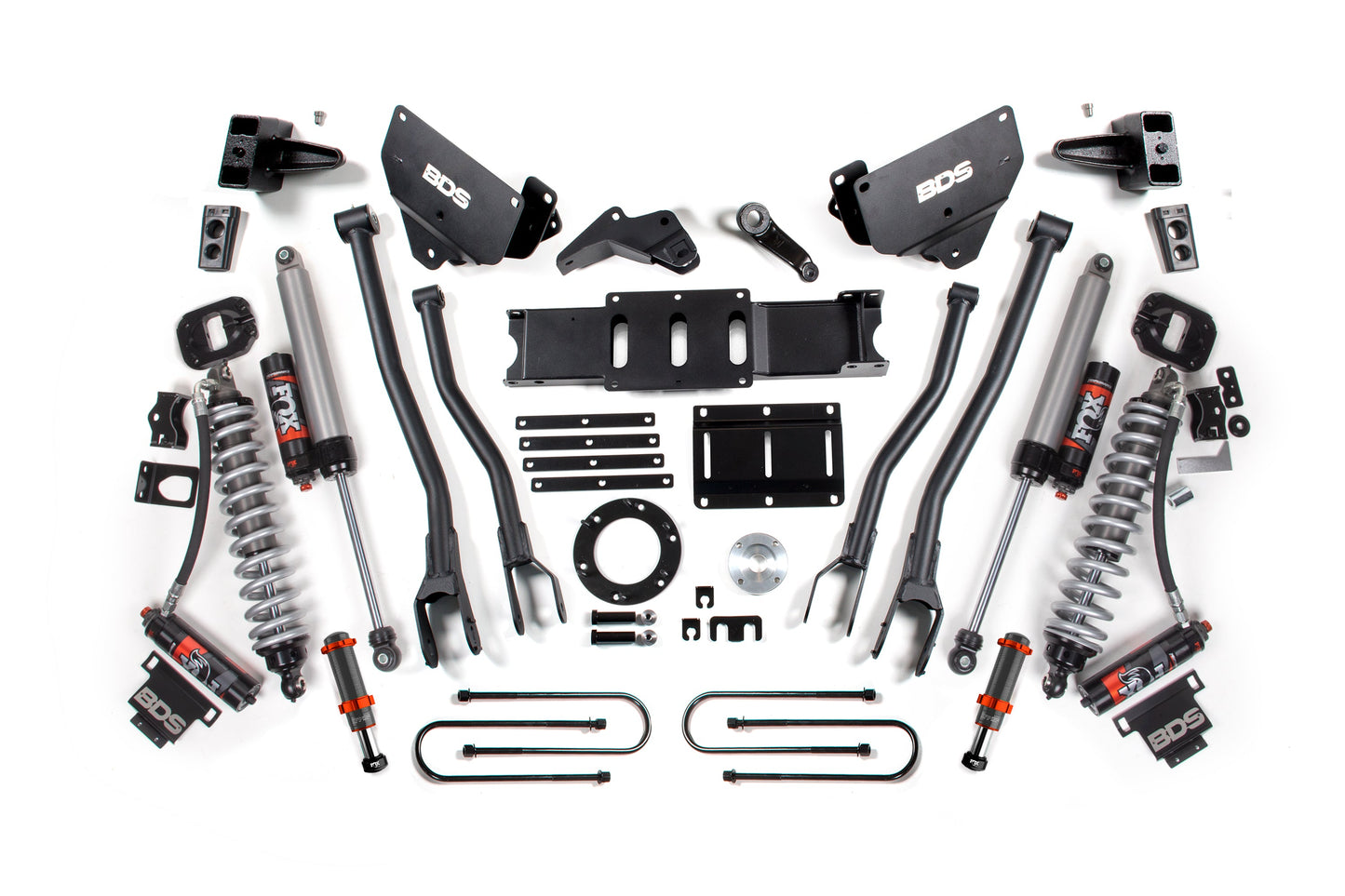 6 Inch Lift Kit w/ 4-Link | FOX 2.5 Coil-Over Conversion - Performance Elite | Ram 3500 (13-18) 4WD | Diesel