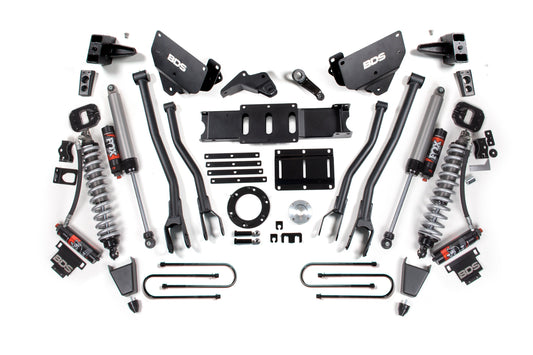6 Inch Lift Kit w/ 4-Link | FOX 2.5 Coil-Over Conversion - Performance Elite | Ram 3500 (13-18) 4WD | Diesel
